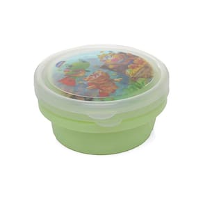 Pote Infantil Os Filhotes 200ml com 2 pçs Verde 5715 - Plasutil