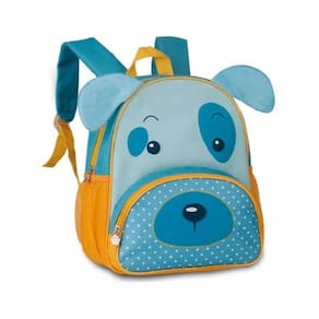 Mochila Escolar Infantil De Alça Cachorrinho Com 3 Modelos Cor Do Cachorro:azul