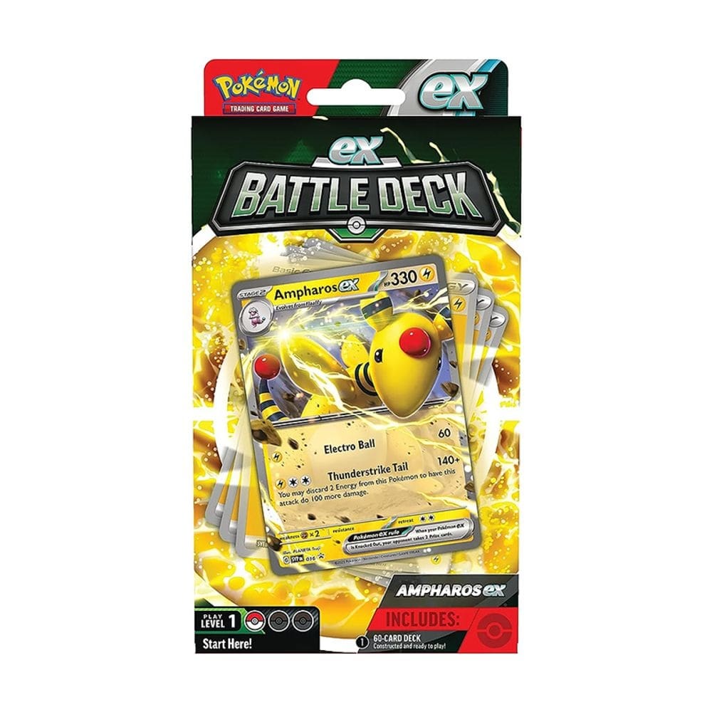 Deck de Batalha Ex Ampharos 32657 - Copag