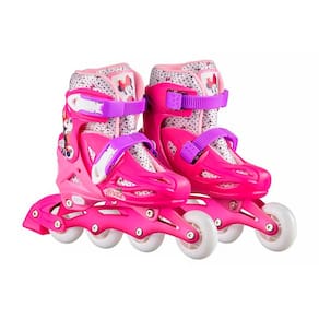 Patins Inline Ajustável Minnie Tamanho 35 ao 38 BR1161 - Multikids