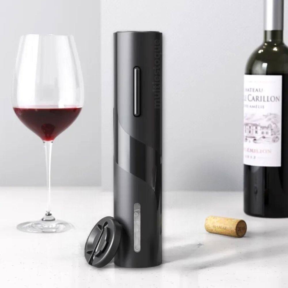 Abridor De Vinho Automático Saca Rolhas Elétrico