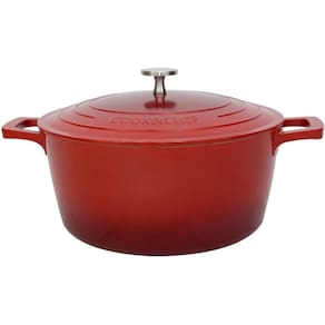 Caçarola De Indução Antiaderente 20Cm Cook&Chef - Vermelho