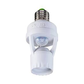 Sensor De Presença Lampada Soquete E27 Interruptor Movimento