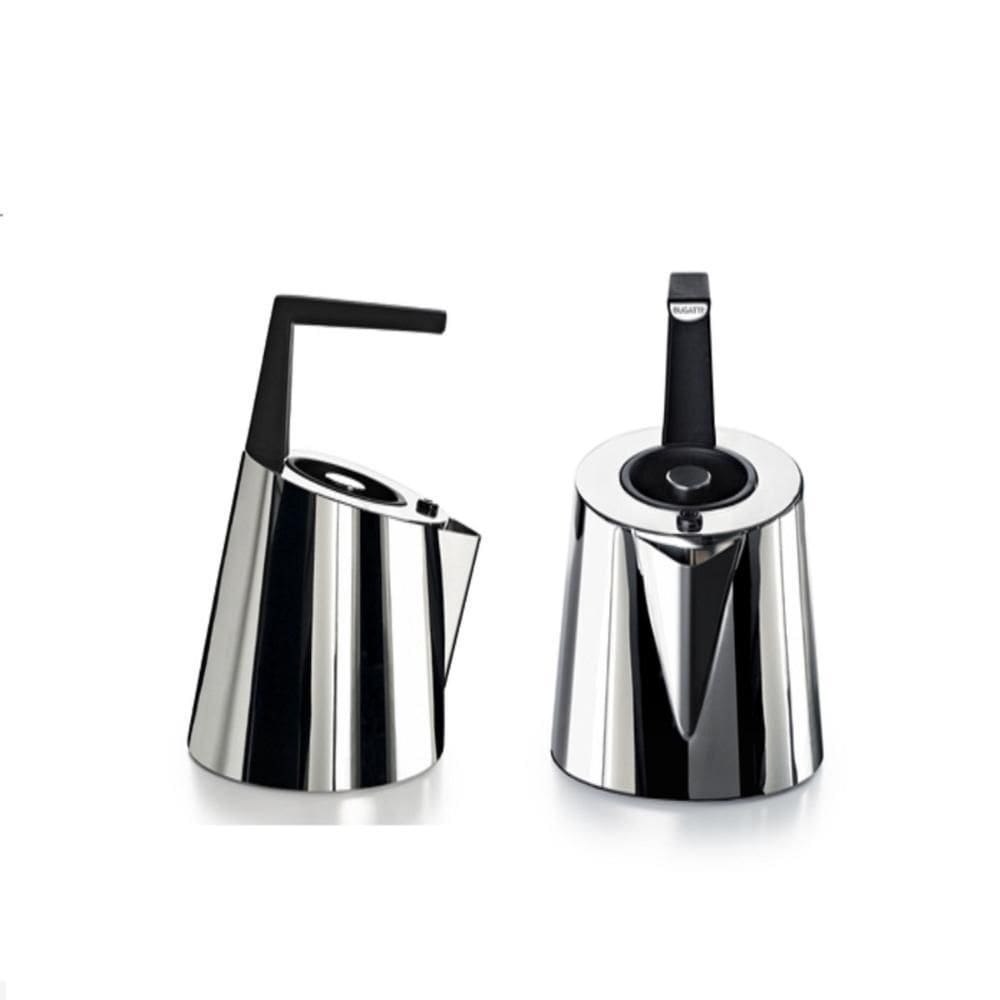 Chaleira inox 1,4 litros com alça e som via roma bugatti