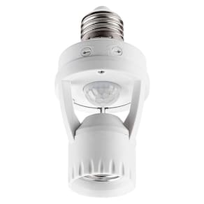 Sensor De Presença Lâmpada Com Fotocélula 360 Soquete E27