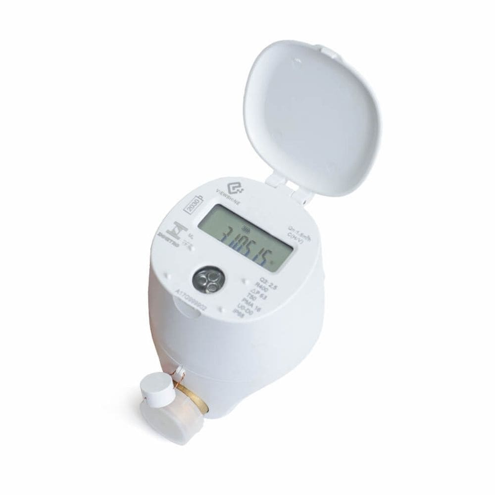 Hidrômetro Ultrassônico 3m³/h 3/4 pol x115mm - Equipado.