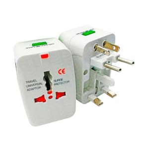 Adaptador Tomada Universal Padrão Europeu Uk Eua Para Brasil