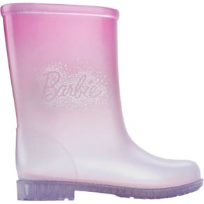 Galocha Infantil Menina Casual Cano Alto Barbie Grendene Kids 23097