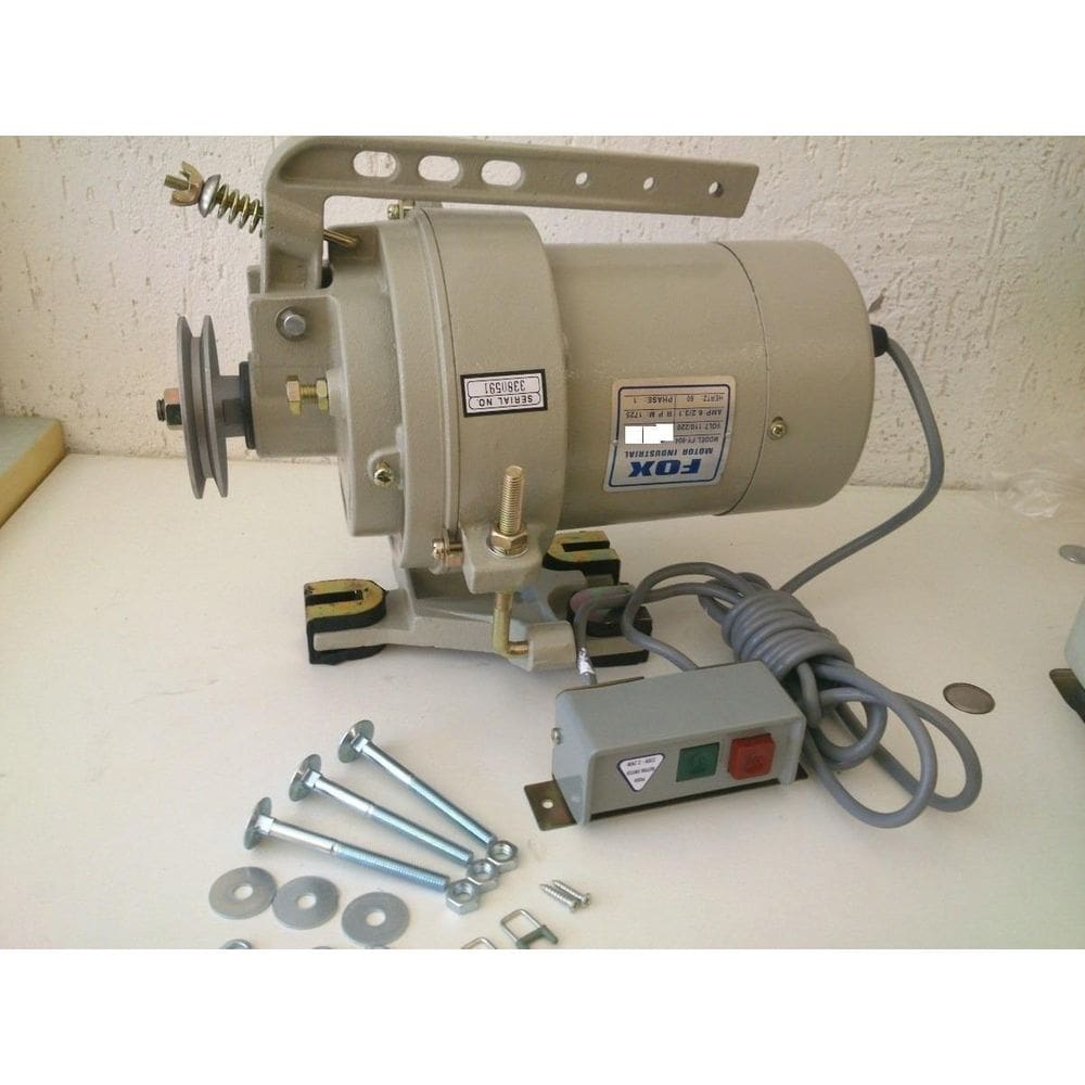 Motor Industrial Importado Para Máquina De Costura 110/220V