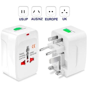 Adaptador Tomada Universal Padrão Europeu Uk Eua Para Brasil