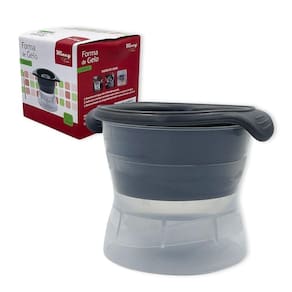 Forma De Gelo Esfera Silicone Grande Bola Redonda Bar Whisky