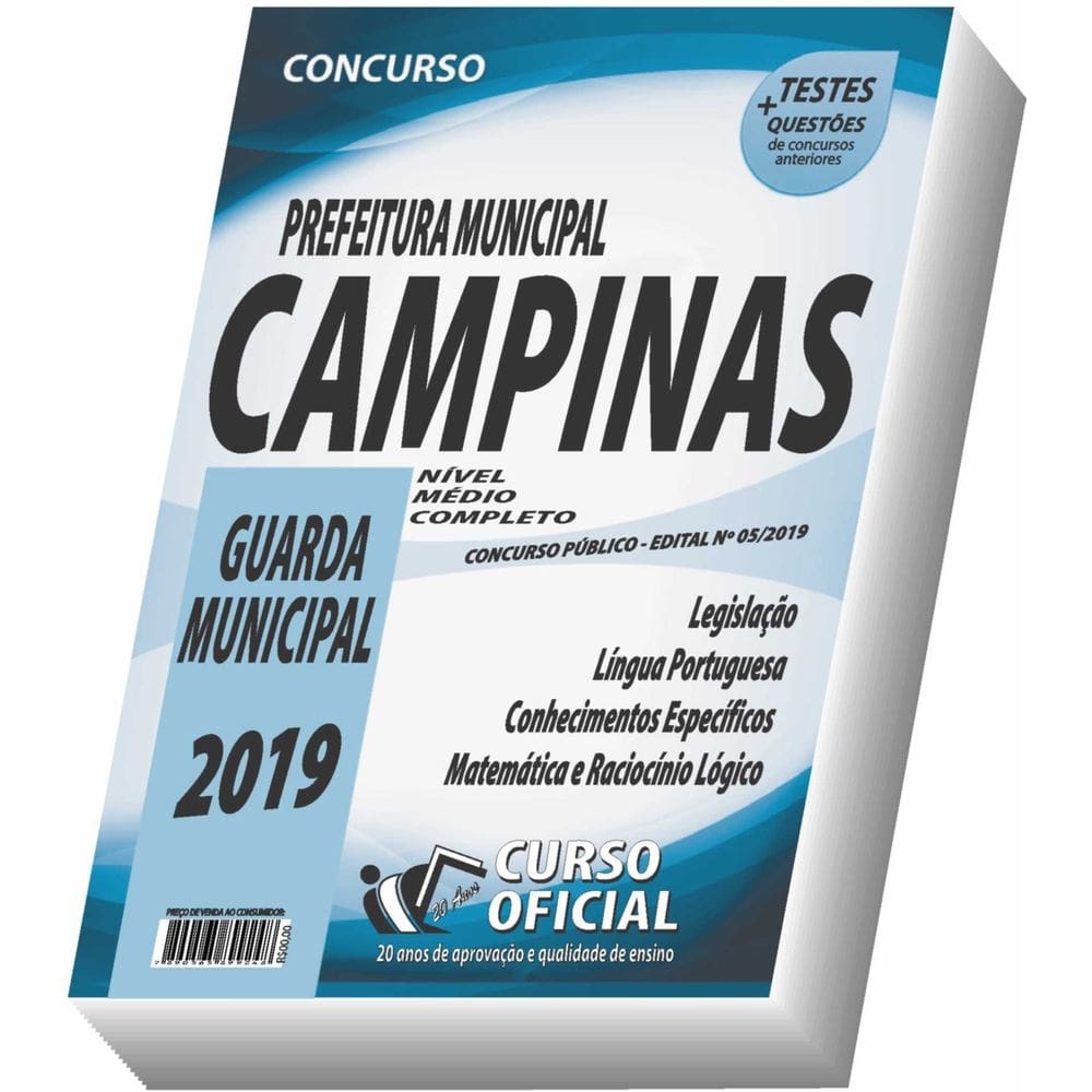 Apostila Prefeitura De Campinas - Guarda Municipal