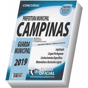 Apostila Prefeitura De Campinas - Guarda Municipal