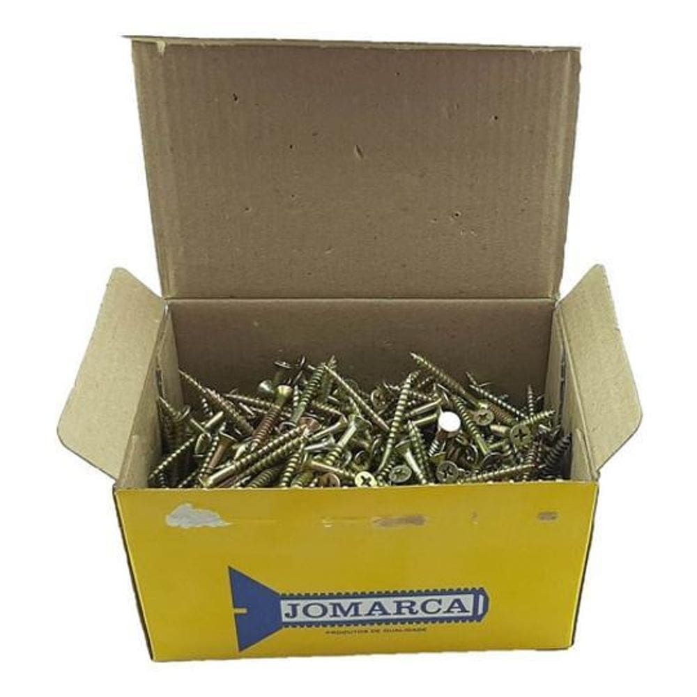 Parafuso Philips Chipboard Madeira 5,0 X 60 Caixa 200 Pçs
