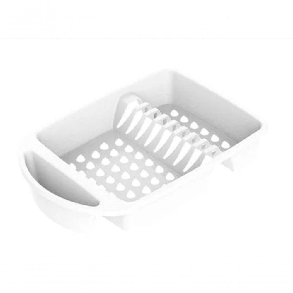 Escorredor De Louças Prato Copo Talher 3 Cores Disponíveis Cor:branco