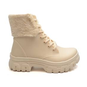 Bota Infantil Menina Luelua Coturno Com Pelo