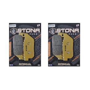 Jg pastilha freio dianteira Stona Harley XL 883R 2011 2012