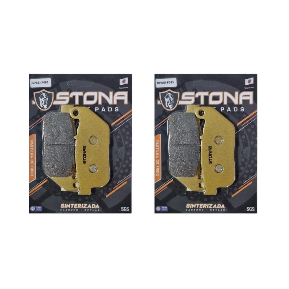 Jg pastilha freio dianteira Stona Harley XL 883R 2007 2008