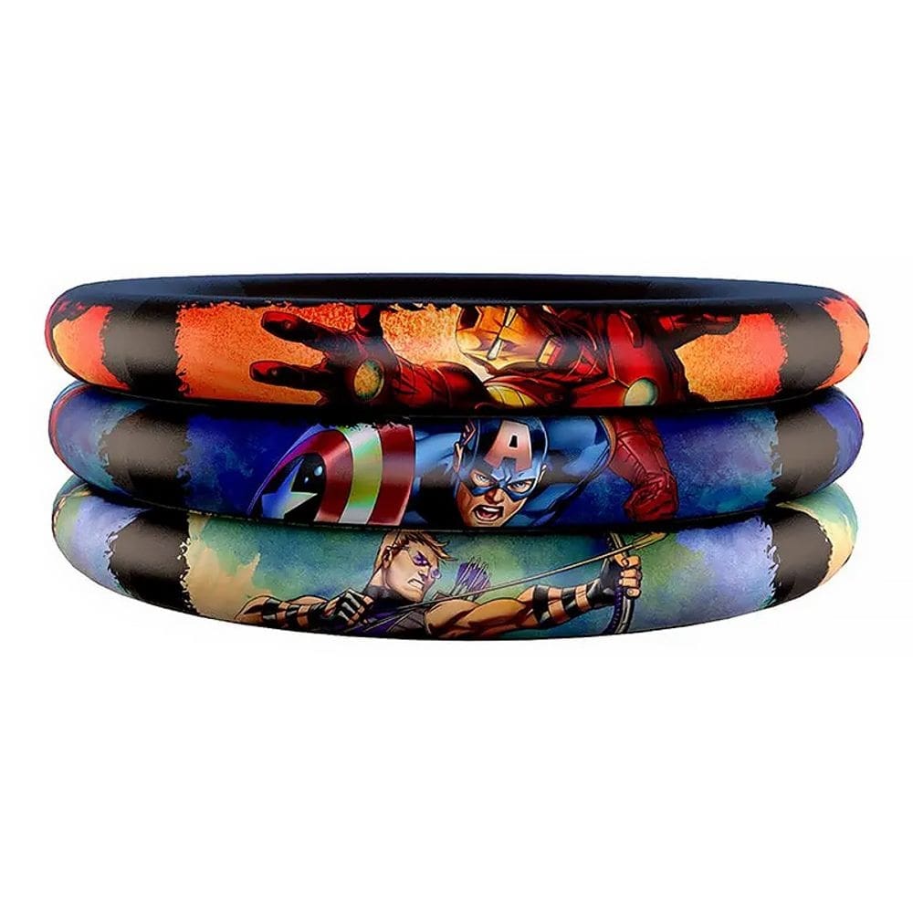 Piscina Inflável Marvel Avengers 100L 86x20cm DYIN-228 - Etitoys