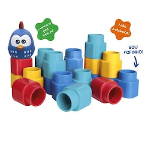 Fofo Blocos Galinha Pintadinha 15pçs 1047 - Elka