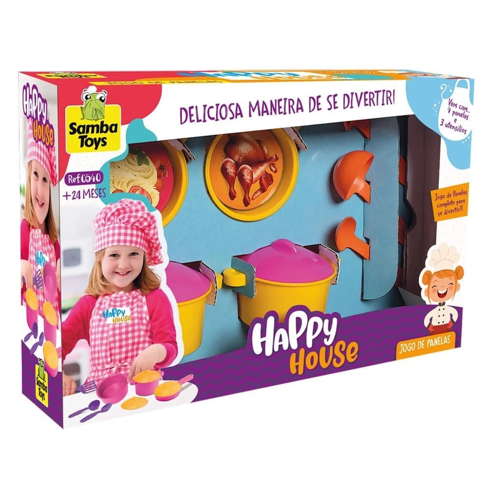 Happy House Jogo de Panelas