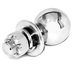 Bola de Engate Reboque Cromada de 50mm Esfera Em Aço Universal