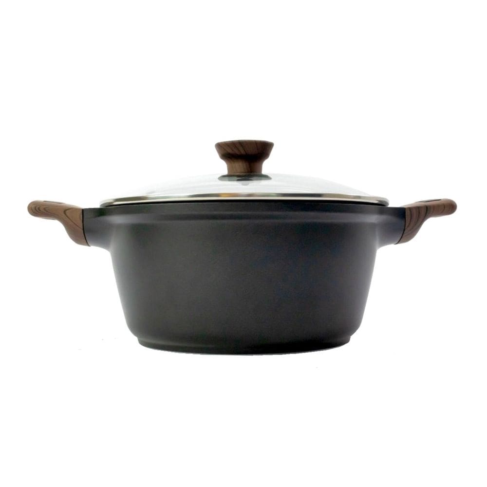 Caçarola Antiaderente Cerâmico Temperatti Nigro AM TV 24cm