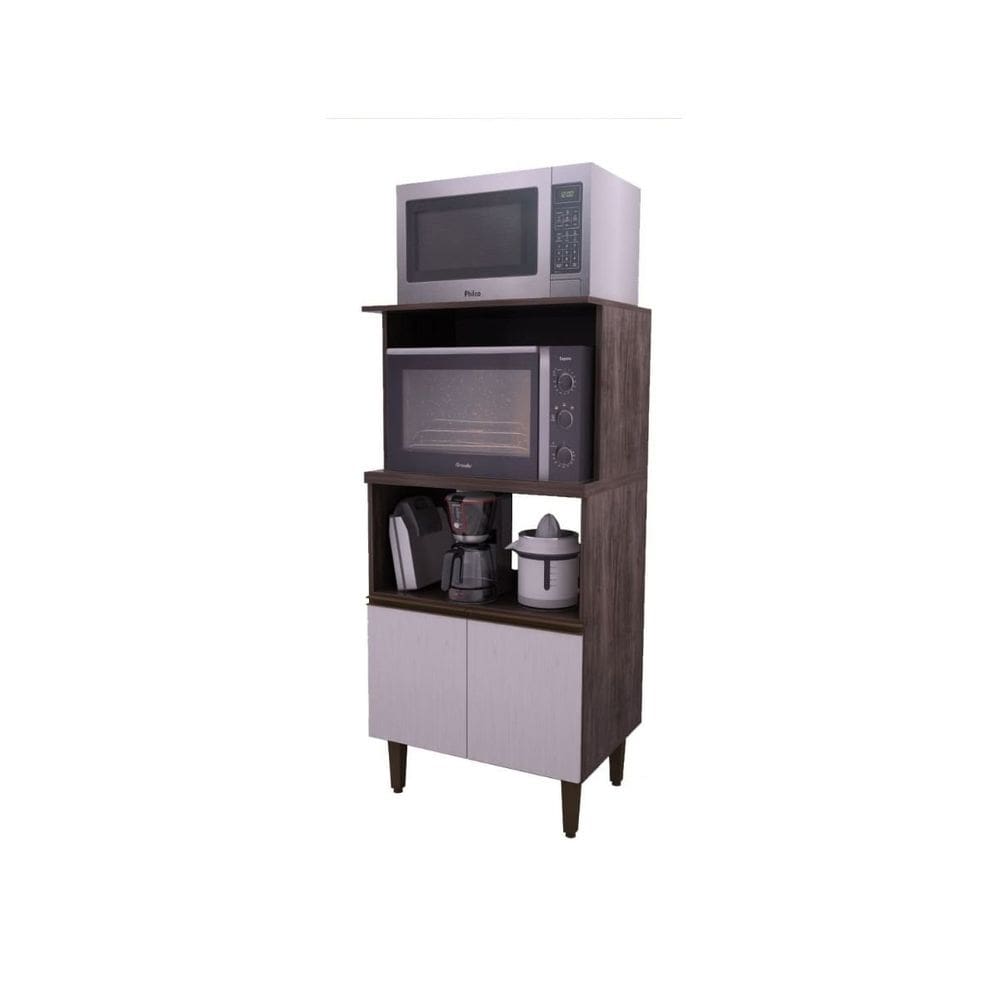Armário Balcão Cozinha Multiuso Forno E Microondas