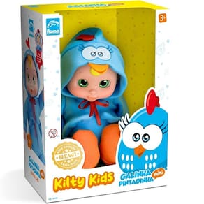 Boneca Vinil KILTY KIDS Galinha Pintadinha Roma 5893