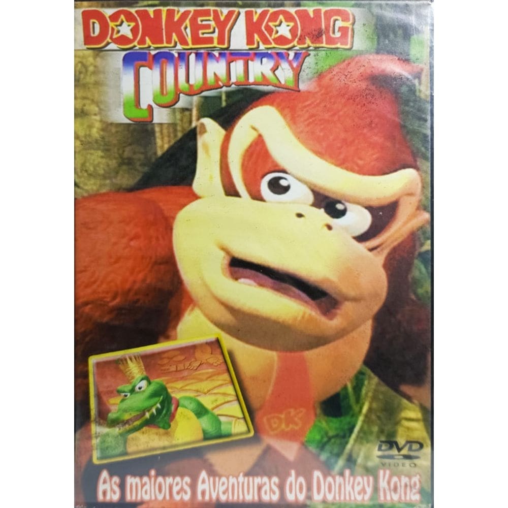 Dvd Donkey Kong Country - As Maiores aventuras do Donkey Kon