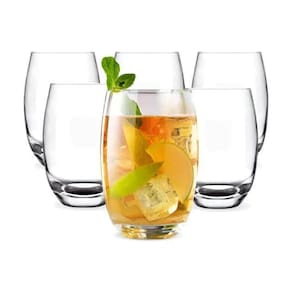 Jogo Com 6 Copos 465Ml Vidro Redondo