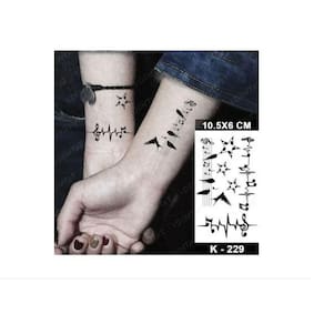 Tatoo Temporária Delicada Cartela Vários Desenhos Modelos