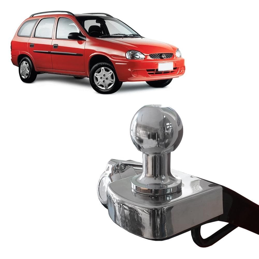 Engate de Reboque Corsa Wagon 1997 a 2001 Rabicho Fixo 700kg