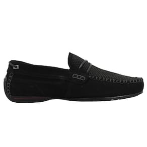 Mocassim Pegada Nobuck Preto