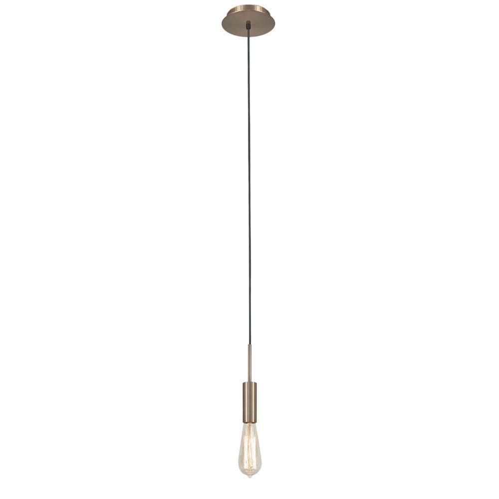 Luminária Pendente Infinite Bronze Retrô 14X200 cm 1XE27