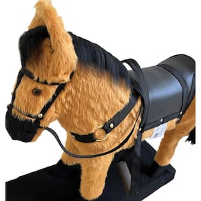 Cavalinho de balanço poney de sela