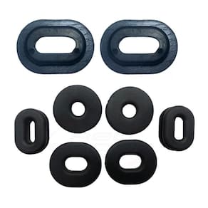 Kit coxim borracha carenagem honda titan fan cg 150 160