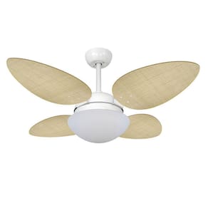 Ventilador De Teto Volare Branco Vd42 4 Pás Natural 110V