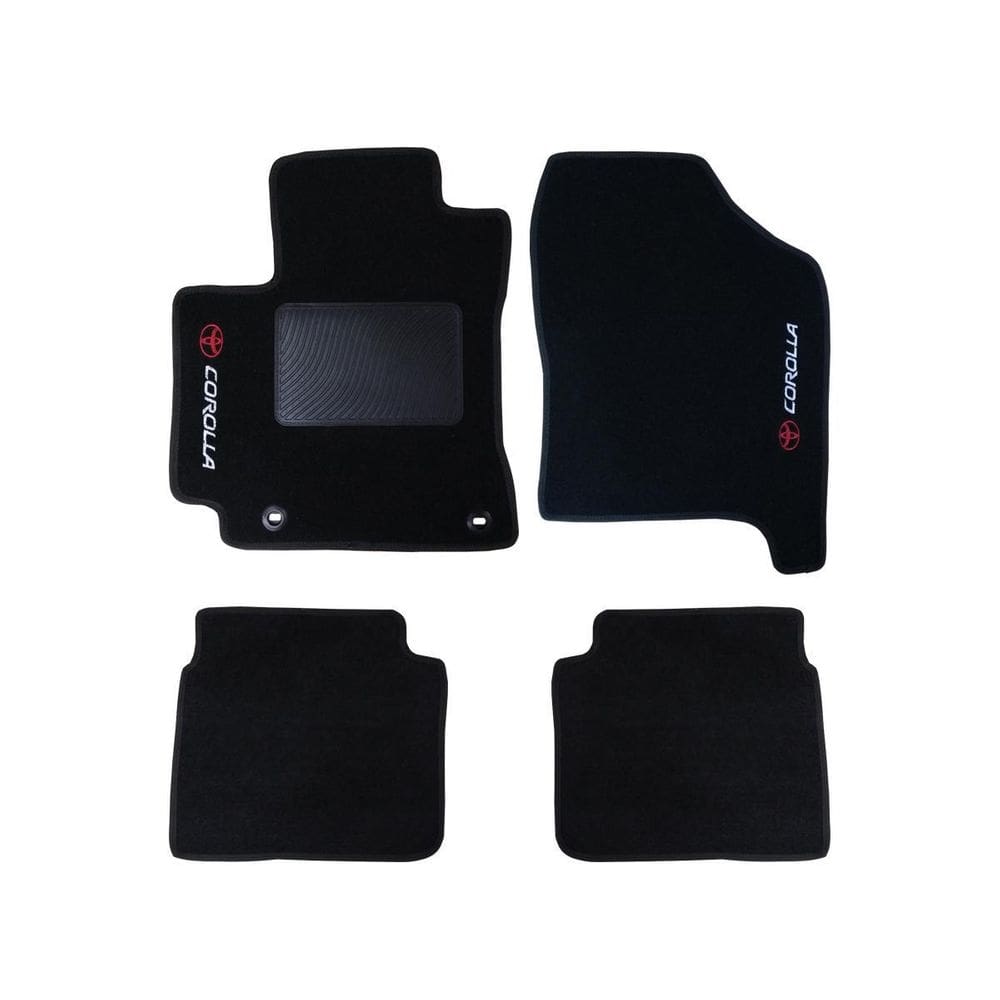 Kit tapete carpete toyota corolla 2017 até 2020 preto