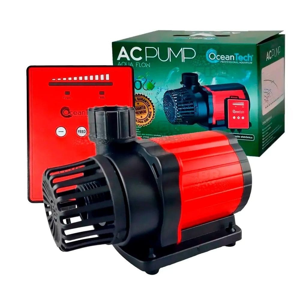 Bomba submersa ocean tech ac-4000 l/h 35w aquario lago 110v