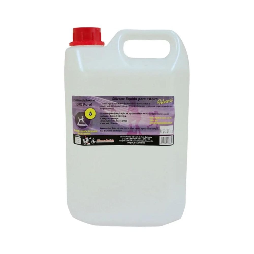 Silicone lubrificante esteira ergométrica academia 5 litros