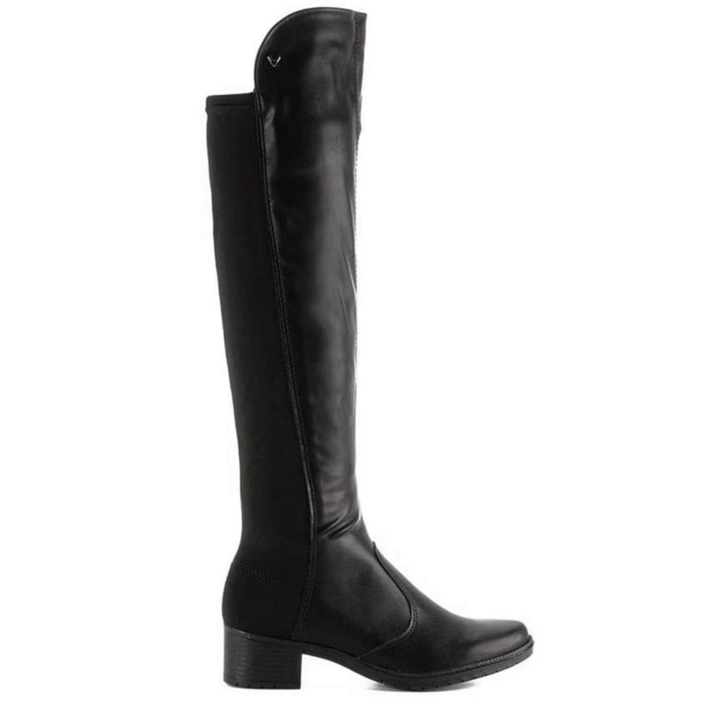 Bota Montaria Feminina Casual Dia a Dia Cano Maleável Salto Baixo Mississipi Mi604
