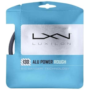 Set de Corda para Raquete de Tênis Luxilon Alu Power Rough Cinza 1.30mm