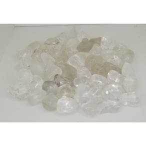 Quartzo Transparente Pedra Rolada 1 Kilo Semi Preciosa