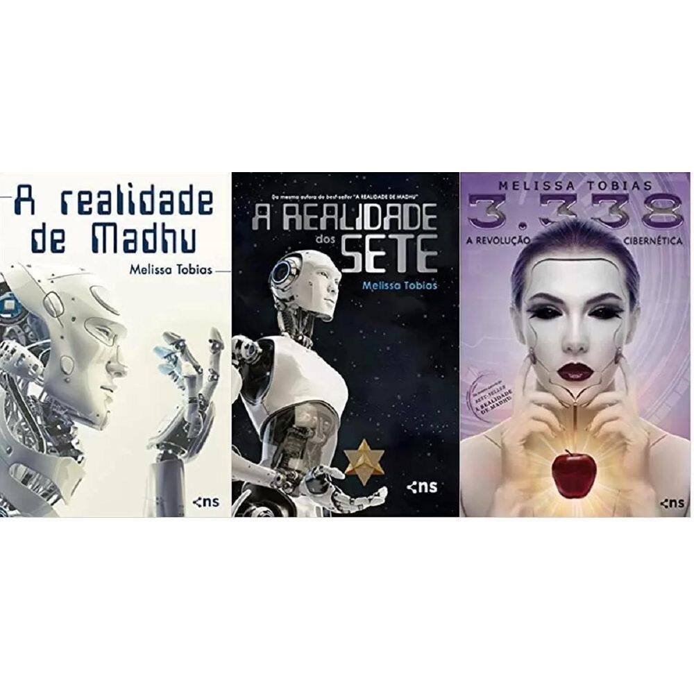 Kit 3 Livro Melissa Tobias Realidade Madhu + Realidade Do 7