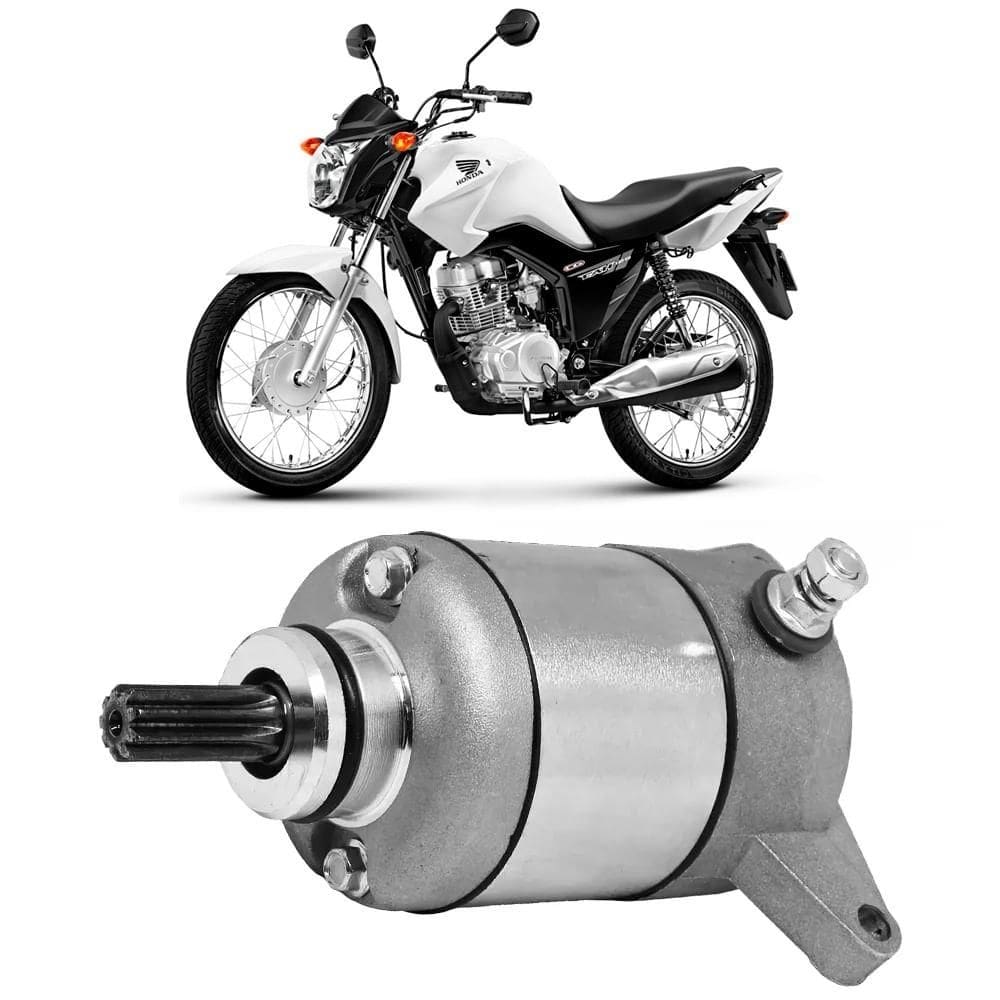Motor Partida Arranque CG 150 Sport Titan 2004 a 2015 12V