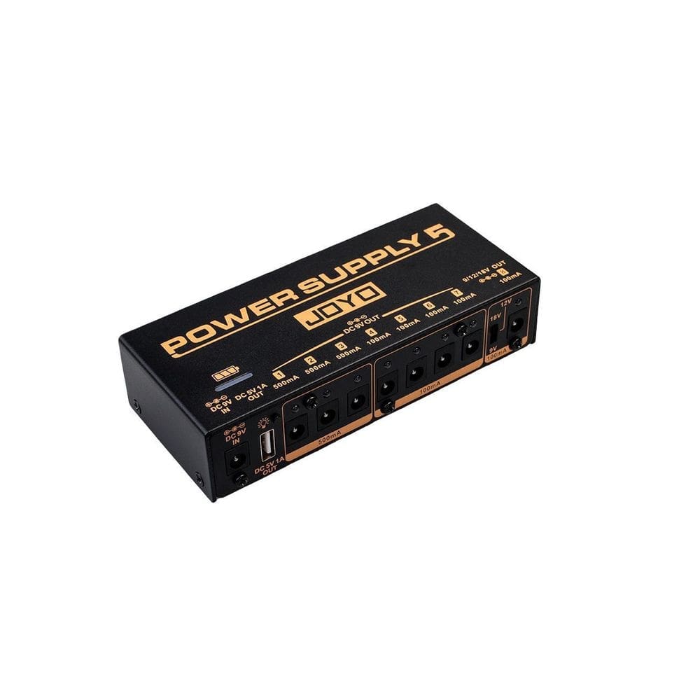 Fonte 8 Pedais Recarregável  Joyo Power Supply 5
