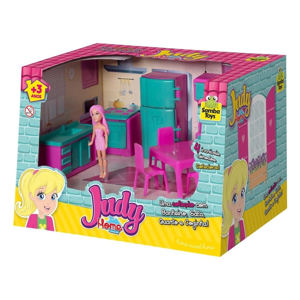 Coleção Judy Cozinha com Boneca
