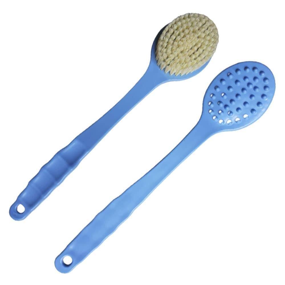 Escova De Banho Para Lavar Costas Macia Massageadora 35X7Cm