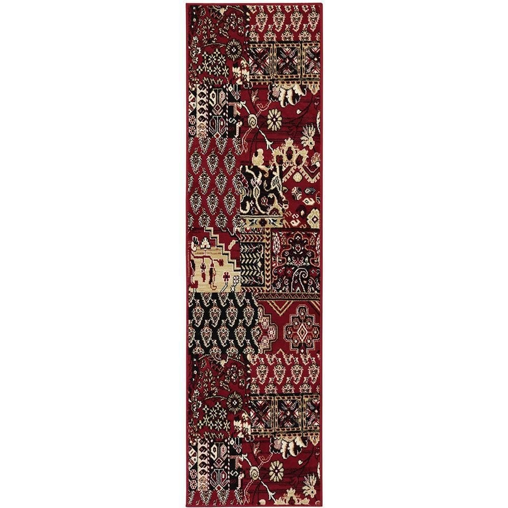 Passadeira Trilho 2,40M Oriental Patchwork 66X240 Sao Carlos